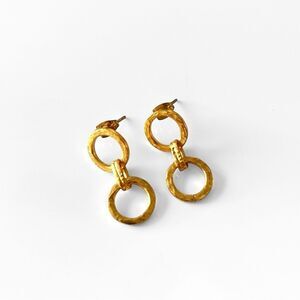 Ottoman Hands Tesoro Chain Drop Earrings
